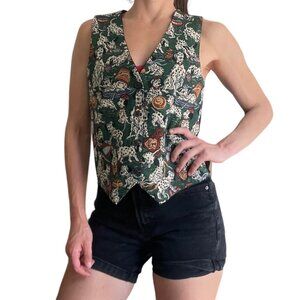 VTG Idea Nuova  Dalmatian  Tapestry Vest